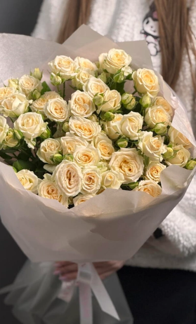 Букет кустовая роза «Солинеро» 7