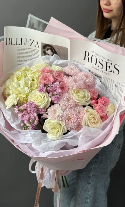 ГИГАНТ букет | ароматные цветы