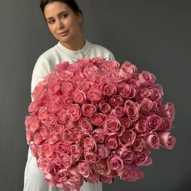 101 Премиальная роза Hermosa