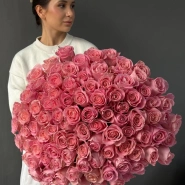 101 Премиальная роза Hermosa 2