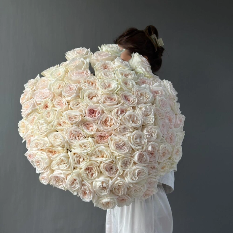 101 одноголовая роза White O Hara