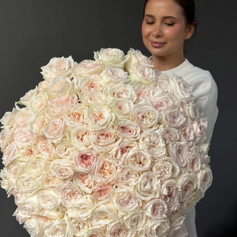 101 одноголовая роза White O Hara