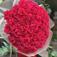 Яркое моно из роз 71 2