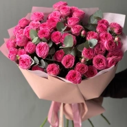 WOW букет - Кустовые розы Giselle 1