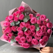 WOW букет - Кустовые розы Giselle 2