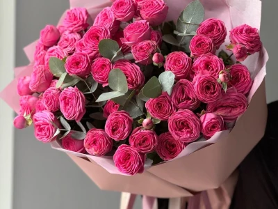 WOW букет - Кустовые розы Giselle