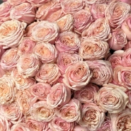 Монобукет с кустовыми розами Tendresse 4