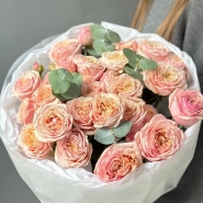 Пионовидные кустовые розы Tendresse 2