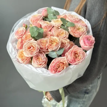 Пионовидные кустовые розы Tendresse