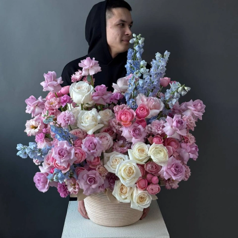 Вау-корзина &laquo;Роскошный сад&raquo;