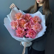 Изысканные французские розы 9 0