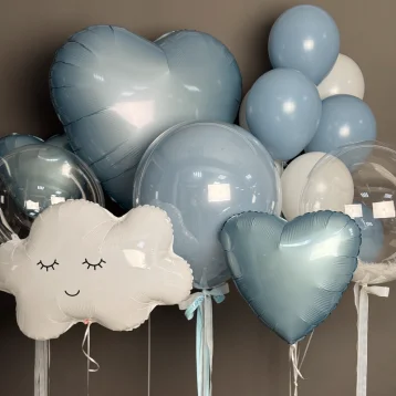 Сет шаров на выписку 💙