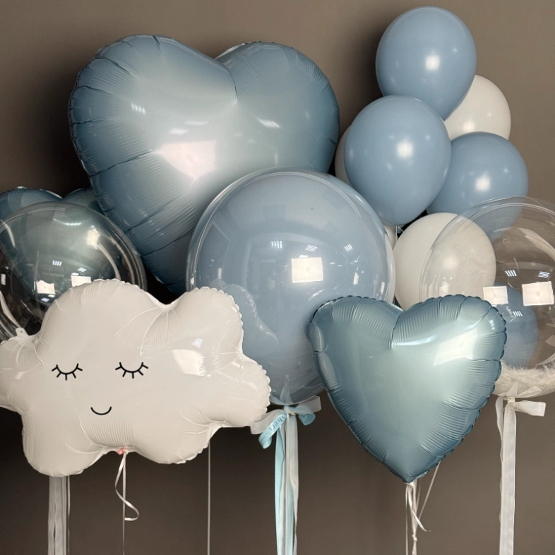 Сет шаров на выписку 💙
