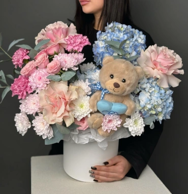 Композиция с плюшевым мишкой 🧸