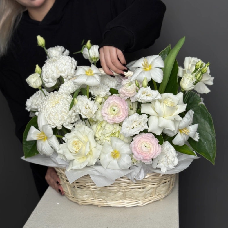 Дыхание весны в плетёной корзине