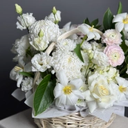 Дыхание весны в плетёной корзине 3