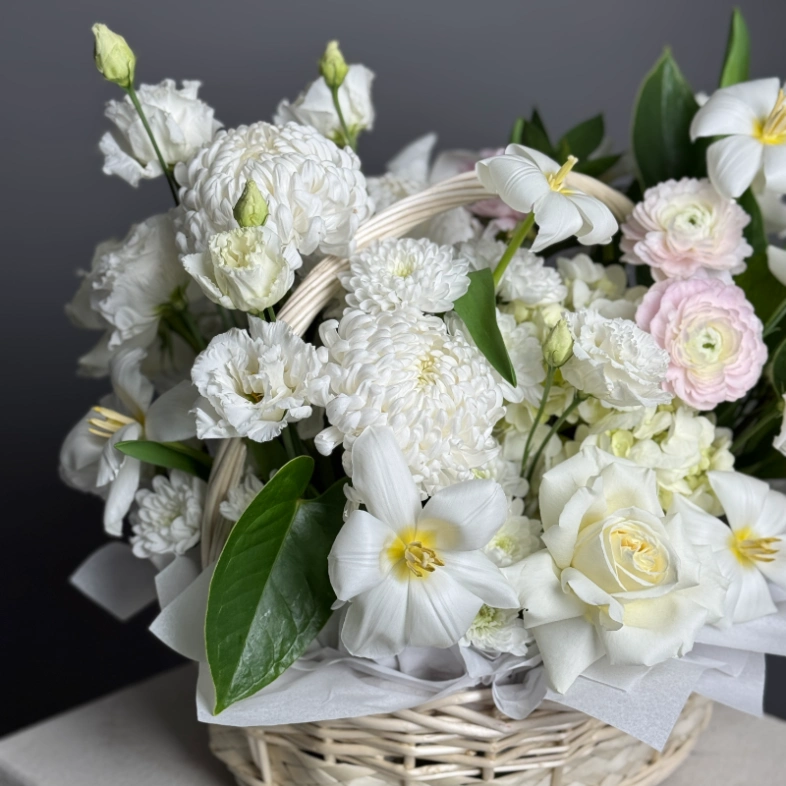 Дыхание весны в плетёной корзине