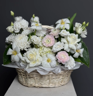 Дыхание весны в плетёной корзине