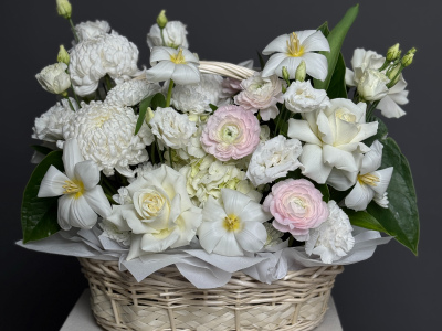 Дыхание весны в плетёной корзине