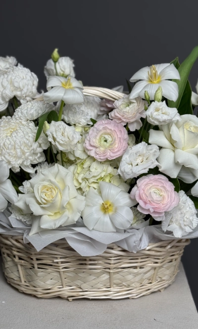 Дыхание весны в плетёной корзине