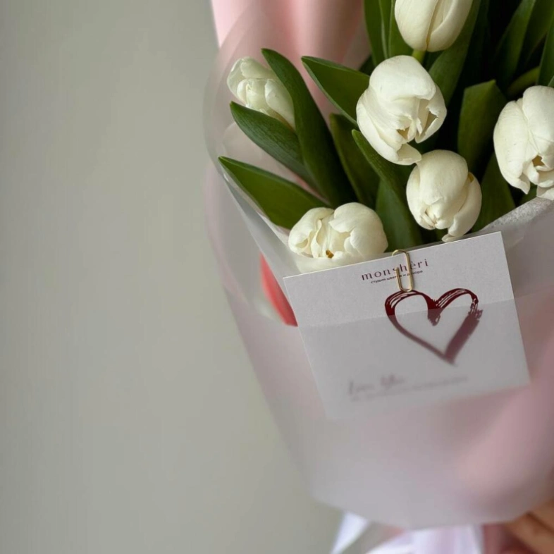 Букет из 7 тюльпанов