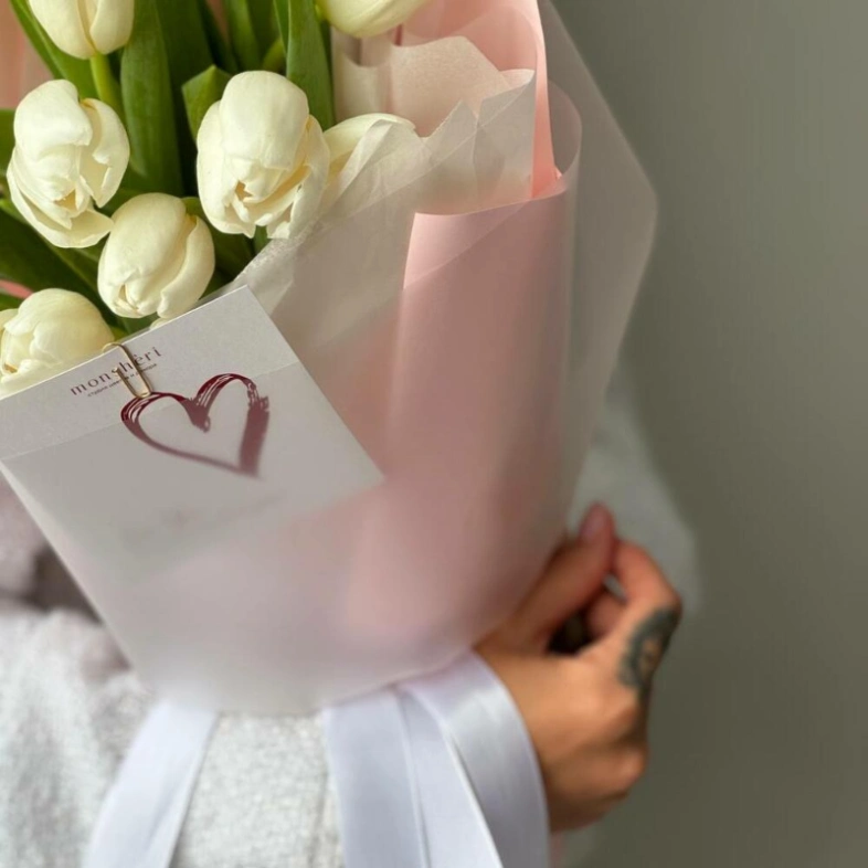 Букет из 7 тюльпанов