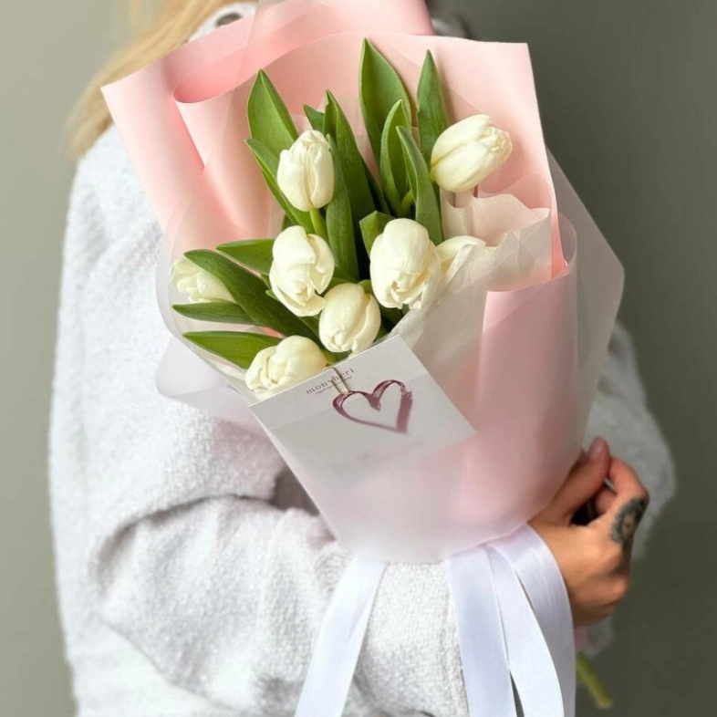 Букет из 7 тюльпанов