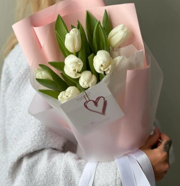 Букет из 7 тюльпанов