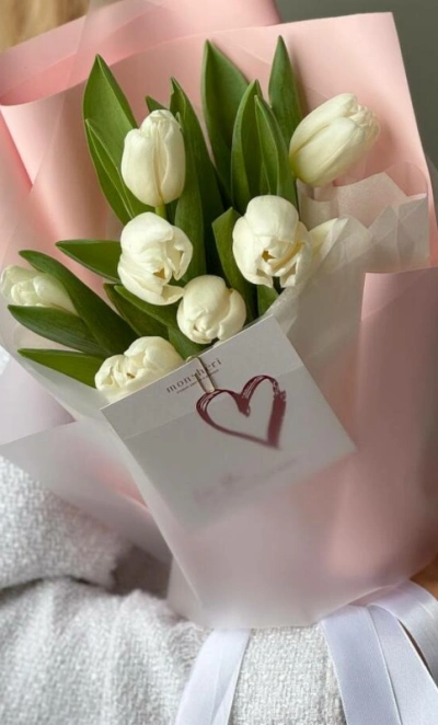 Букет из 7 тюльпанов