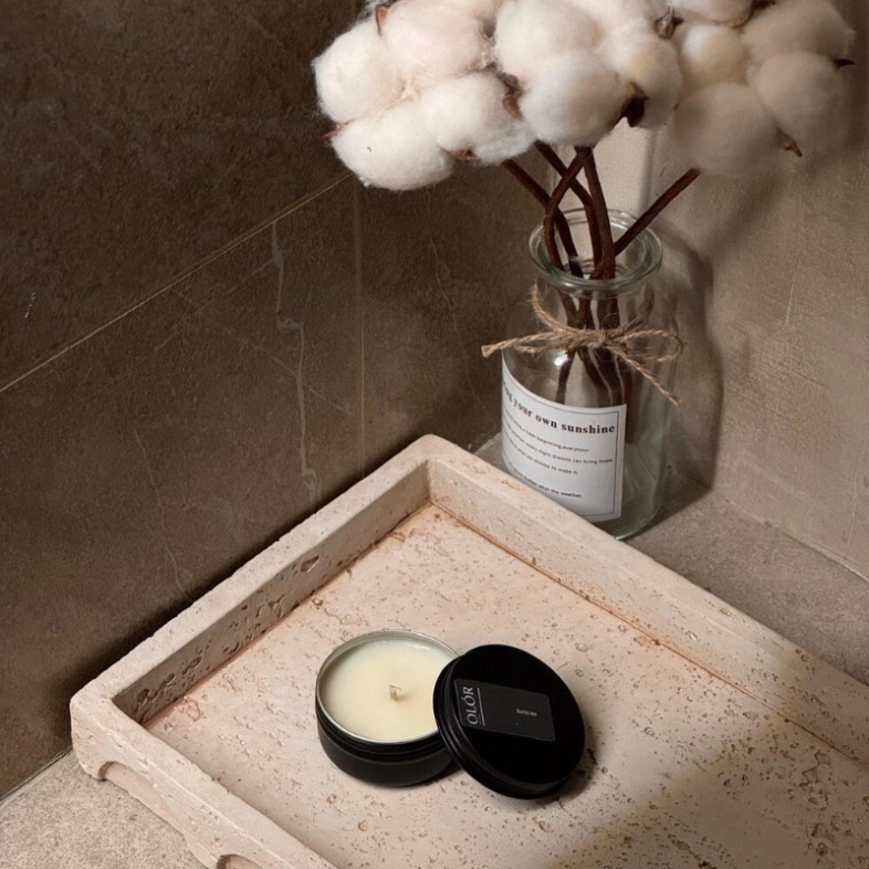 Ароматическая свеча ручной работы &laquo;Пачули&raquo; 50 мл