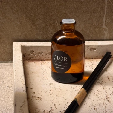 Ароматический диффузор для дома «Дубовый мох и янтарь» 50 мл