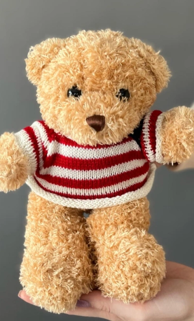 Плюшевая игрушка «Мишка полосатик»
