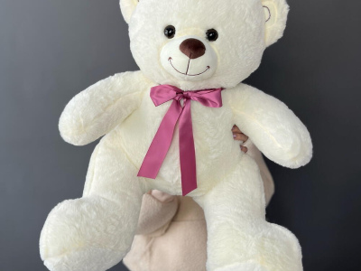 Плюшевый мишка «Милашка с бантиком»
