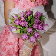 Моно тюльпанов лавандовых 21 3