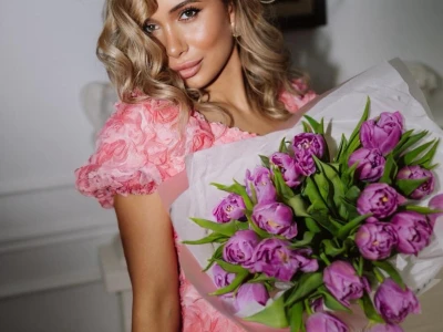 Моно тюльпанов лавандовых 21