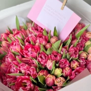 Пионовидные тюльпаны 101 шт 4