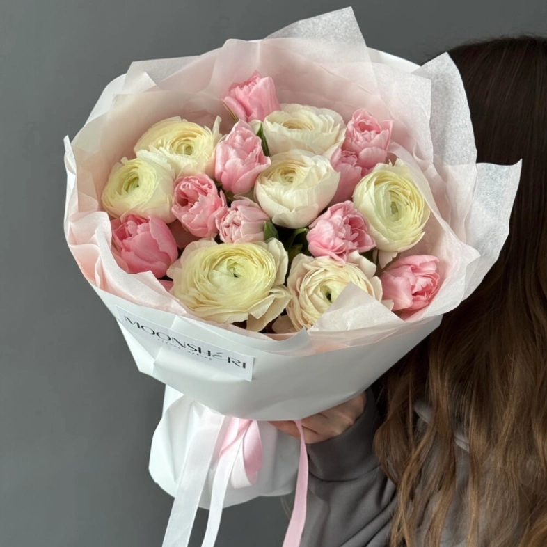 EXCLUSIVE | она будет в восторге | ранункулюсы тюльпаны