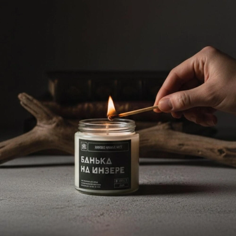 Ароматическая свеча &laquo;Банька на Инзере&raquo;
