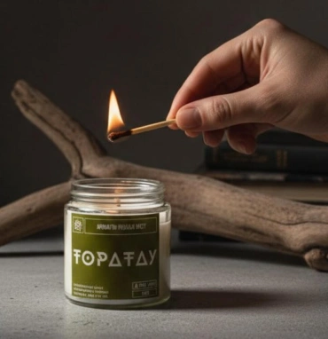 Ароматическая свеча «Торатау»