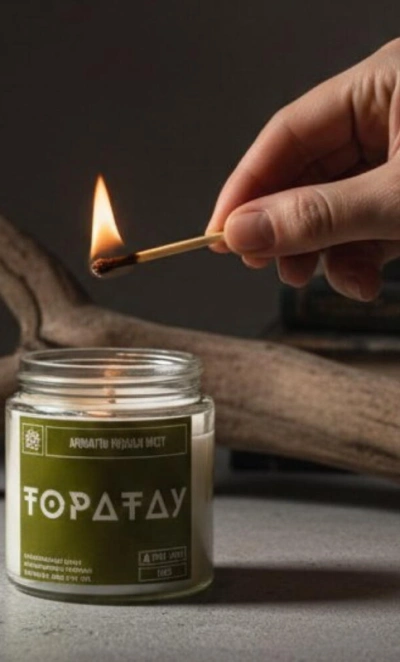 Ароматическая свеча «Торатау»