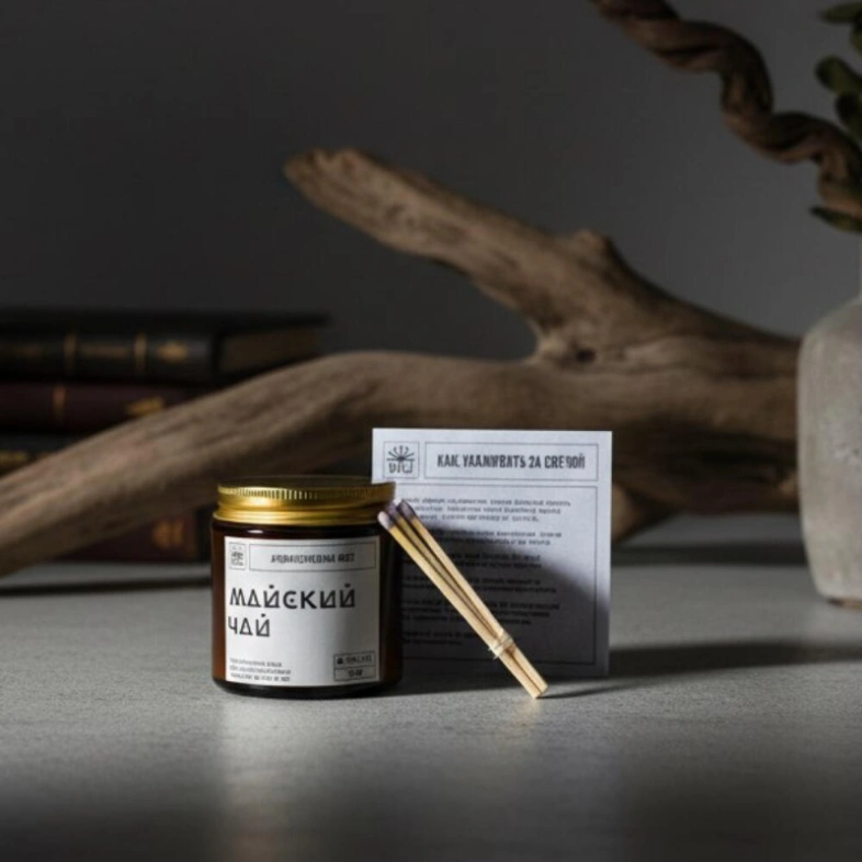 Ароматические свечи &laquo;Майский чай&raquo;