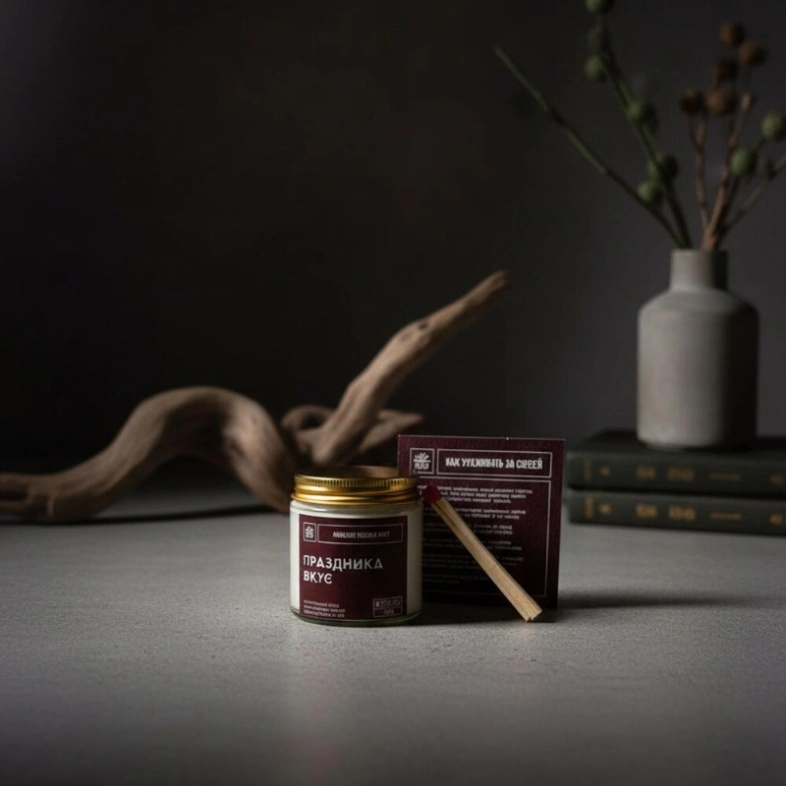 Ароматическая свеча &laquo;Праздника вкус&raquo;