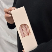 Набор столовых свечей (3шт) пудро-розовые 0