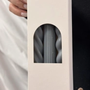 Набор столовых свечей (3шт) в благородном оттенке 3