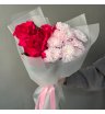 Букет «Amour» с розами и хризантемами 1