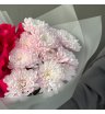 Букет «Amour» с розами и хризантемами 3