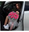 Букет «Rosenrot» / 15 пион Coral Charm-незабудка 4