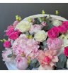 Корзина с цветами Яркая любовь 3