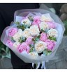 DEUX ANGES | ПИОНЫ - НЕЗАБУДКА - РОЗЫ 1