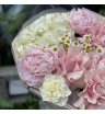 FLAMINGO BOUQUET | гортензия - пионы - розы - ромашка 3